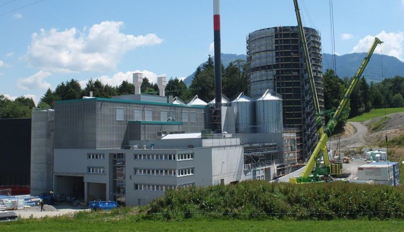 Bild Holzheizkraftwerk Rigi